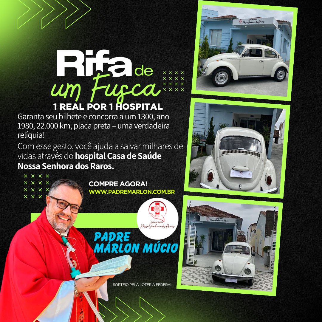 Instagram Post Sorteio Simples Verde e Preto (1080 x 1080 px) -